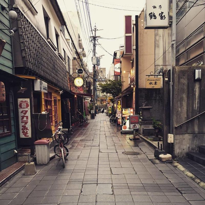 Peace in the City. Kagoshima, Japan. By Luke Flynn.